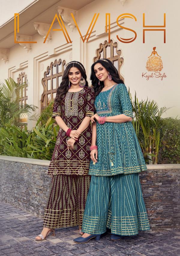 Kajal Lavish 1 Designer Ethnic Wear Kurti With Sharara 